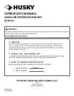 Preview for 22 page of Husky HU80722 Operator'S Manual