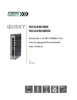 Preview for 1 page of Husky HUG-800GSEN User Manual