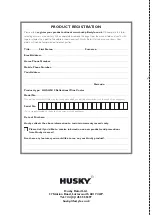 Предварительный просмотр 9 страницы Husky HUS-HN12 Instruction Manual