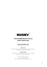 Preview for 24 page of Husky HUS266INBM Instruction Manual