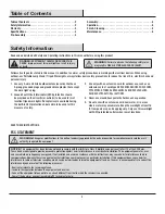 Preview for 2 page of Husky K40068 Use And Care Manual