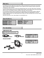 Preview for 3 page of Husky K40068 Use And Care Manual