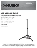 Предварительный просмотр 1 страницы Husky K9028 Use And Care Manual