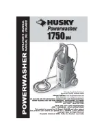 Husky POWERWASHER 1750 US Installation Manual preview