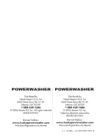 Preview for 32 page of Husky POWERWASHER 1750 US Operator'S Manual