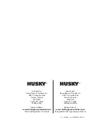 Preview for 36 page of Husky POWERWASHER  1800 CA User Manual