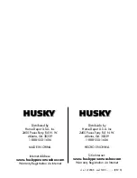 Предварительный просмотр 36 страницы Husky POWERWASHER H2000 Installation Manual