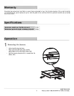 Preview for 3 page of Husky TB-303B Use And Care Manual