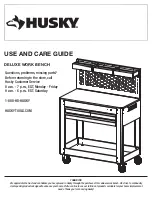 Предварительный просмотр 1 страницы Husky TSA4524 Use And Care Manual