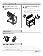 Предварительный просмотр 7 страницы Husky TSA4524 Use And Care Manual