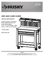 Preview for 1 page of Husky TSA4524F Use And Care Manual