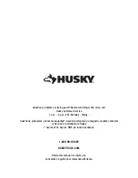 Предварительный просмотр 7 страницы Husky TSA4524F Use And Care Manual