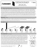 Preview for 1 page of Husky URP481878 Manual