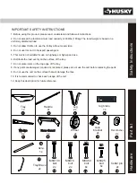 Предварительный просмотр 2 страницы Husky WHEEL BARROW 1006456732 Instruction Manual