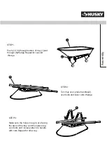 Предварительный просмотр 4 страницы Husky WHEEL BARROW 1006456732 Instruction Manual