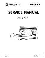 Husqvarna Viking Designer I Service Manual preview