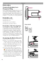 Предварительный просмотр 64 страницы Husqvarna Viking Designer I User Manual