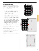 Предварительный просмотр 67 страницы Husqvarna Viking Designer I User Manual