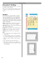 Предварительный просмотр 84 страницы Husqvarna Viking Designer I User Manual