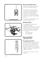 Предварительный просмотр 40 страницы Husqvarna Viking Emerald 116 User Manual