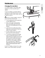 Preview for 11 page of Husqvarna Viking ER10 User Manual