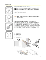 Предварительный просмотр 25 страницы Husqvarna Viking Huskystar E20 User Manual