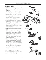 Preview for 18 page of Husqvarna Viking Mega Quilter User Manual