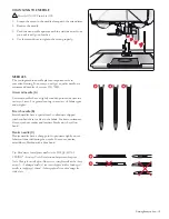 Предварительный просмотр 17 страницы Husqvarna Viking Opal 650 User Manual