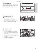 Предварительный просмотр 9 страницы Husqvarna Viking Sapphire 835 User Manual