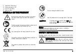 Preview for 3 page of Husqvarna 100-B380X Operator'S Manual