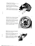 Предварительный просмотр 21 страницы Husqvarna 1100 CD Operator'S Manual