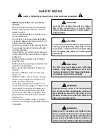 Preview for 4 page of Husqvarna 110163 / CZ38 Operator And Parts Manual