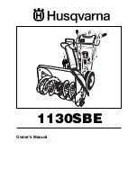 Husqvarna 1130 SBE OV Owner'S Manual preview