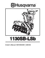 Husqvarna 1130SB-LSB Owner'S Manual preview