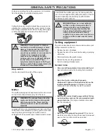 Preview for 11 page of Husqvarna 115 13 82-49 Operator'S Manual