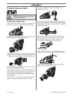 Предварительный просмотр 18 страницы Husqvarna 115 13 82-96 Operator'S Manual