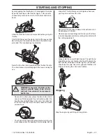 Предварительный просмотр 23 страницы Husqvarna 115 13 82-96 Operator'S Manual