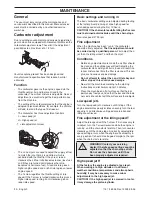 Предварительный просмотр 32 страницы Husqvarna 115 13 82-96 Operator'S Manual