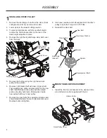 Preview for 8 page of Husqvarna 115 149727 R01 Operator And Parts Manual