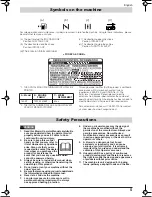 Preview for 5 page of Husqvarna 115 24 05-95 Operator'S Manual