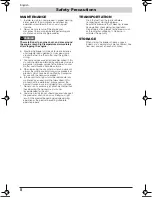 Preview for 8 page of Husqvarna 115 24 05-95 Operator'S Manual