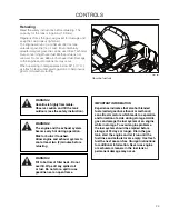 Preview for 23 page of Husqvarna 115 312526R1 Operator'S Manual