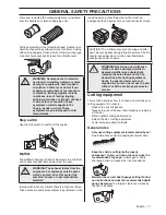 Preview for 11 page of Husqvarna 1150901-95 Operator'S Manual