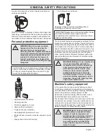 Предварительный просмотр 7 страницы Husqvarna 1151375-95 Operator'S Manual