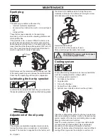 Предварительный просмотр 34 страницы Husqvarna 1151375-95 Operator'S Manual