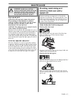 Preview for 31 page of Husqvarna 1151435-95 Operator'S Manual