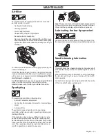 Preview for 35 page of Husqvarna 1151435-95 Operator'S Manual