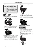 Предварительный просмотр 34 страницы Husqvarna 1151436-95 Operator'S Manual