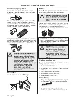 Preview for 10 page of Husqvarna 1151470-95 Operator'S Manual