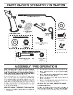 Preview for 4 page of Husqvarna 11527SB Operator'S Manual